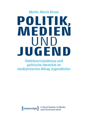 cover image of Politik, Medien und Jugend
